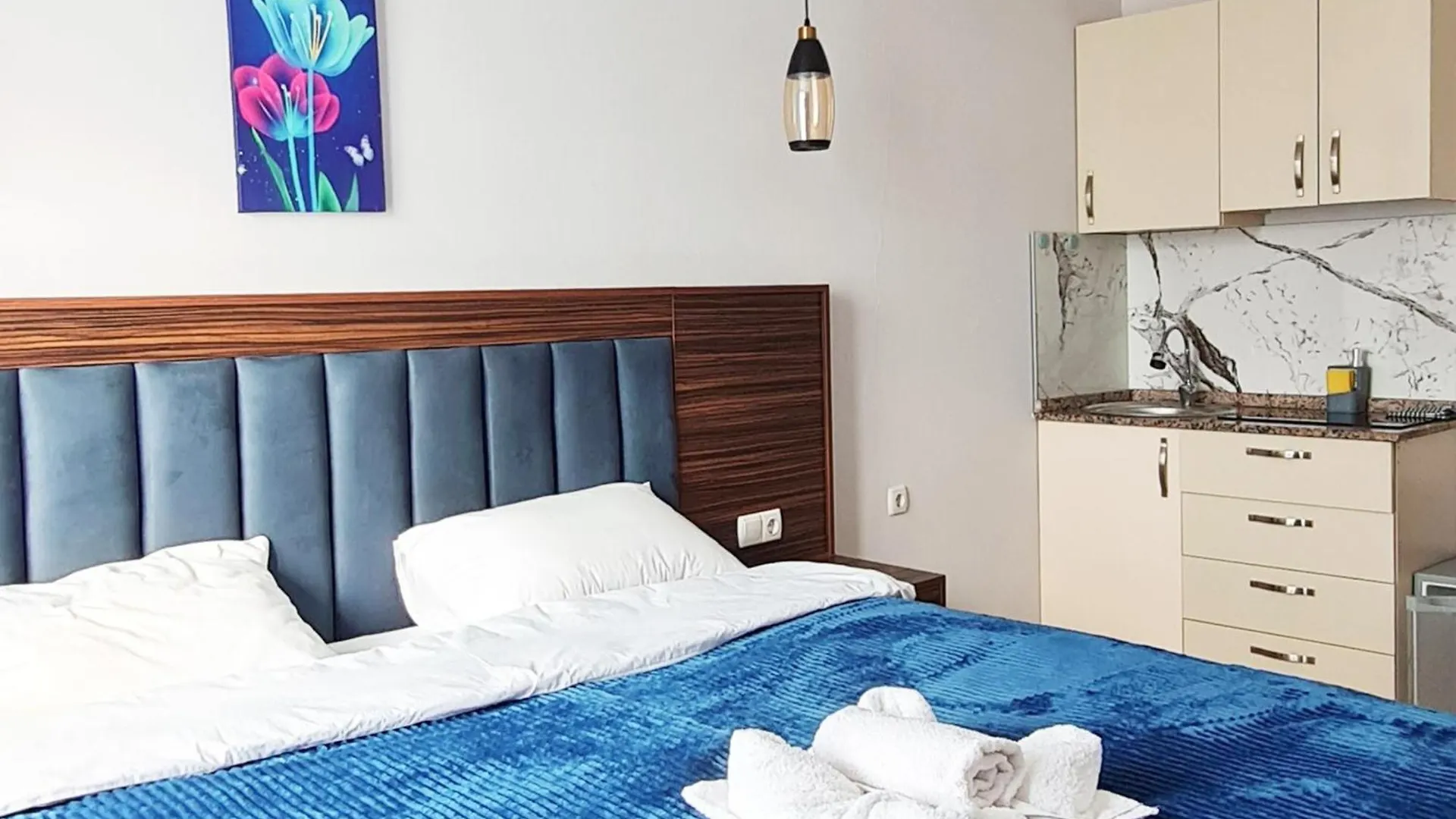 Cozy Sea View Queen Bed Studio#2 Free Wi-Fi Washer Balcony Bidet Batumi Geórgia